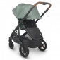 Універсальна коляска 2 в 1 UPPAbaby CRUZ V2 + Carrycot Gwen Green melange/Carbon frame/Saddle leather - lebebe-boutique - 8