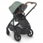Універсальна коляска 2 в 1 UPPAbaby CRUZ V2 + Carrycot Gwen Green melange/Carbon frame/Saddle leather - lebebe-boutique - 9