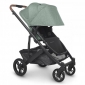 Універсальна коляска 2 в 1 UPPAbaby CRUZ V2 + Carrycot Gwen Green melange/Carbon frame/Saddle leather - lebebe-boutique - 13