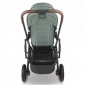 Універсальна коляска 2 в 1 UPPAbaby CRUZ V2 + Carrycot Gwen Green melange/Carbon frame/Saddle leather - lebebe-boutique - 16