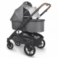 Універсальна коляска 2 в 1 UPPAbaby CRUZ V2 + Carrycot Gwen Green melange/Carbon frame/Saddle leather - lebebe-boutique - 31