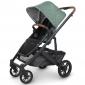 Коляска прогулянкова Uppababy Cruz V2 Gwen Green melange/Carbon frame/Saddle leather