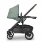 Коляска прогулянкова Uppababy Cruz V2 Gwen Green melange/Carbon frame/Saddle leather - lebebe-boutique - 2