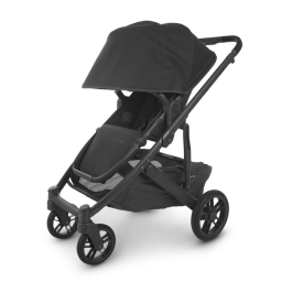 Коляска прогулянкова Uppababy Cruz V2 Jake Charcoal/Carbon frame/Black leather