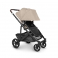 Універсальна коляска 2 в 1 UPPAbaby CRUZ V2 + Carrycot Liam Oat melange/Carbon frame/Chestnut leather - lebebe-boutique - 16