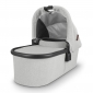 Люлька Uppababy Carrycot Anthony White and Grey Chanille Carbon Frame