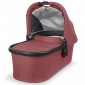 Люлька Uppababy Carrycot Lucy Rosewood Melange Carbon Frame