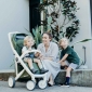 Greentom Прогулянкова коляска Classic Sage-White - lebebe-boutique - 6