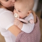 Тримач для пустушки силіконовий з кліпсою (блакитний)/"Babyono" - lebebe-boutique - 6