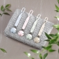 Тримач для пустушки силіконовий з кліпсою (зелений)/"Babyono" - lebebe-boutique - 4