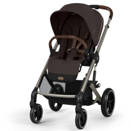 Коляска Balios S Lux TPE Chocolate Brown (з бампером)
