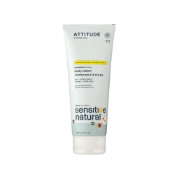 Крем для тіла зволожуючий дитячий 200мл Sensitive Skin, Attitude