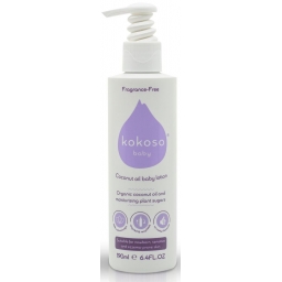 Дитячий зволожуючий лосьйон без запаху Kokoso Baby 190 мл