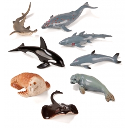 Набір фігурок Miniland Морські тварини (8 шт)