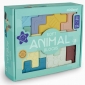М'який розвиваючий набір Miniland Animal Blocks