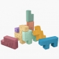 М'який розвиваючий набір Miniland Animal Blocks - lebebe-boutique - 5