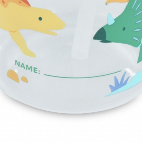 Поїльник-непроливайка з трубочкою 450 мл Miniland Jurassic Dinosaur - lebebe-boutique - 4