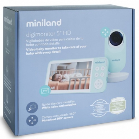 Відеоняня Digimonitor 5" HD Miniland - lebebe-boutique - 3