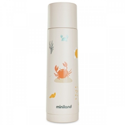 Термос питний Miniland Ocean Crab 500 мл бежевий