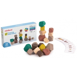 Гра-балансир Miniland Дерев'яні камінці