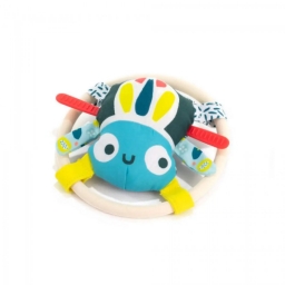 Іграшка-прорізувач з брязкальцем Miniland Spider rattle