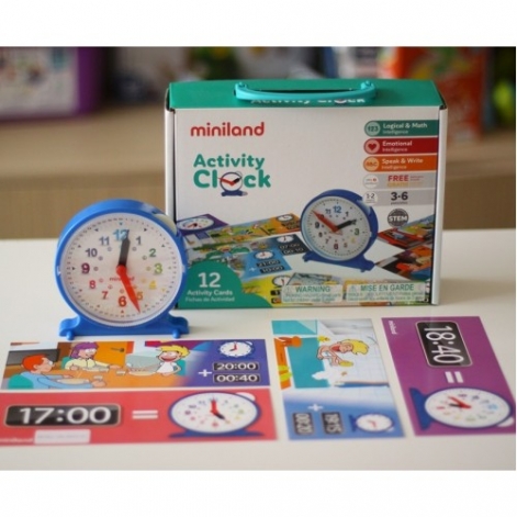 Модель механічного годинника Miniland Activity Clock - lebebe-boutique - 2