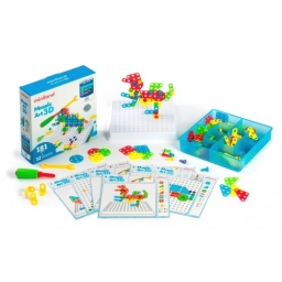 Конструктор навчальний Miniland Mosaic Art 3D, 180 дет