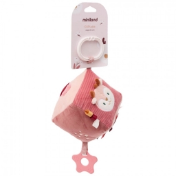 Розвиваючий кубик-підвіска Miniland «Оленя»