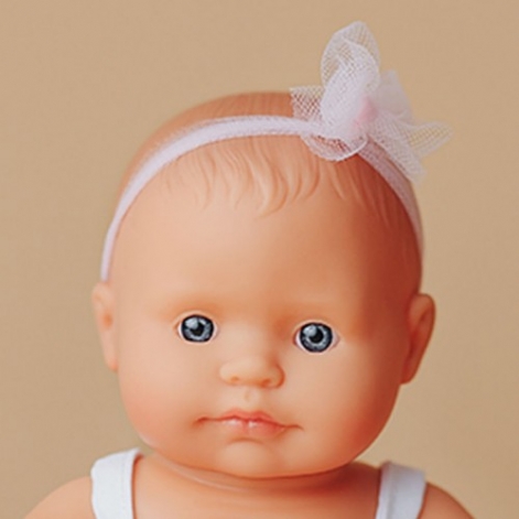 Пупс Miniland 21 см в одязі дівчинка європейка - lebebe-boutique - 2