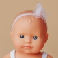Пупс Miniland 21 см в одязі дівчинка європейка - lebebe-boutique - 2