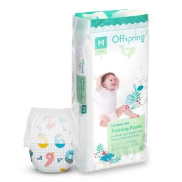 Підгузки-трусики Offspring® розмір M, 6-11 кг, 42 шт, Цифри