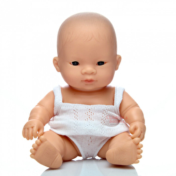 Лялька-пупс 21 см у білизні Miniland дівчинка-азіатка