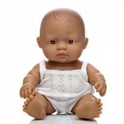 Лялька-пупс 21 см в белье Miniland хлопчик-іспанець