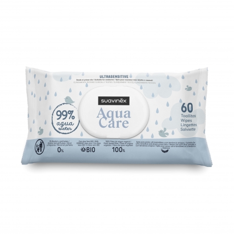 Гігієнічні серветки AQUA, 60 шт