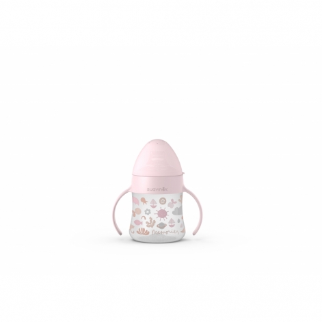 Чашка з силіконовим носиком, 150 мл,+4 місяці, "Memories - історії малюків"/рожева