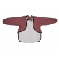 Нагрудник з довгим рукавом - Бордова Овечка Соня - lebebe-boutique - 2