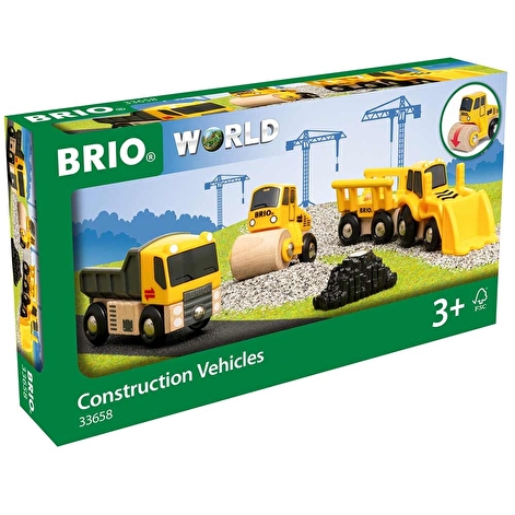 Набор игрушечной строительной техники BRIO (33658) - lebebe-boutique - 9