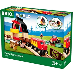 Дитяча залізниця BRIO Ферма (33719)