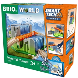 Туннель с водопадом для железной дороги BRIO Smart Tech (33978)
