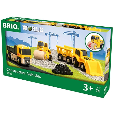 Набор игрушечной строительной техники BRIO (33658)
