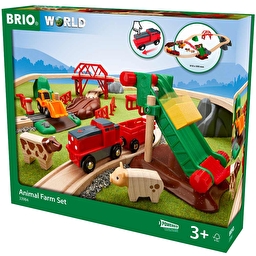 Детская железная дорога BRIO Ферма с животными (33984)