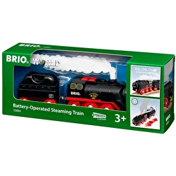 Поїзд BRIO на батарейках і з паром (33884)
