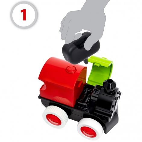 Іграшка для малюків BRIO Поїзд з парою (30411) - lebebe-boutique - 4