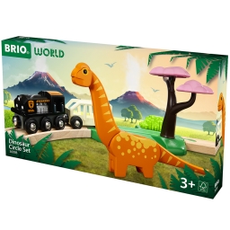 Дитяча залізниця BRIO Динозаври кругова (36098)