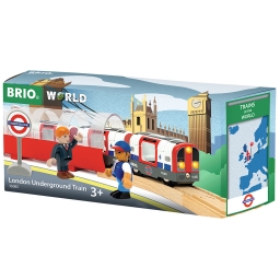 Поезд BRIO Лондонское метро с туннелем (36085)