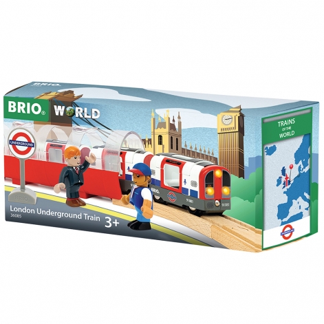 Поезд BRIO Лондонское метро с туннелем (36085) - lebebe-boutique - 8