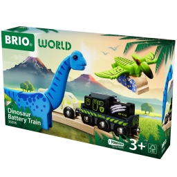 Поїзд BRIO на батарейках з динозаврами(36096)