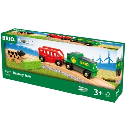 Поезд BRIO Ферма на батарейках (36018)
