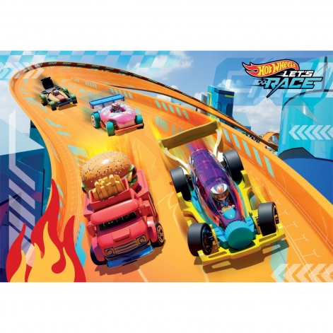 Пазл Clementoni "Hot Wheels", серія "MAXI", 24 елементи - lebebe-boutique - 2
