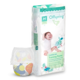 Підгузки-трусики Offspring® розмір M, 6-11 кг, 42 шт, Небо